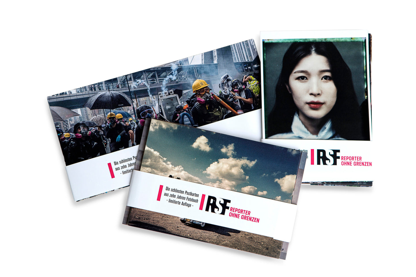 Postkarten-Set mit verschiedenen Motiven