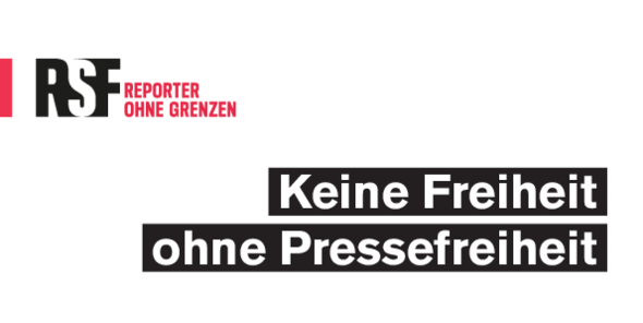 Aufkleber "Keine Freiheit ohne Pressefreiheit"