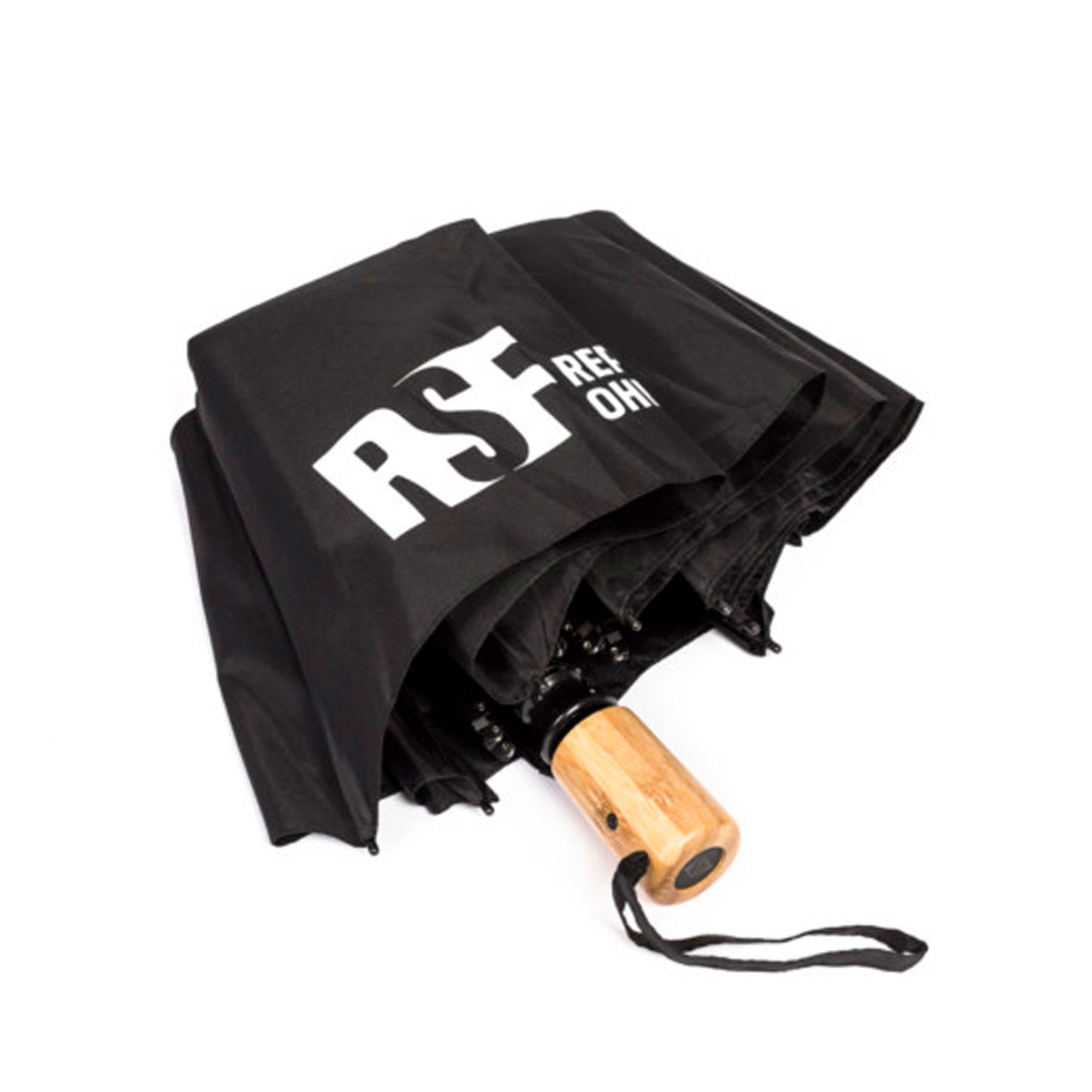 FARE-Regenschirm mit RSF-Logo