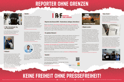 Weltkarte der Pressefreiheit