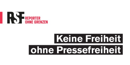 Aufkleber "Keine Freiheit ohne Pressefreiheit"